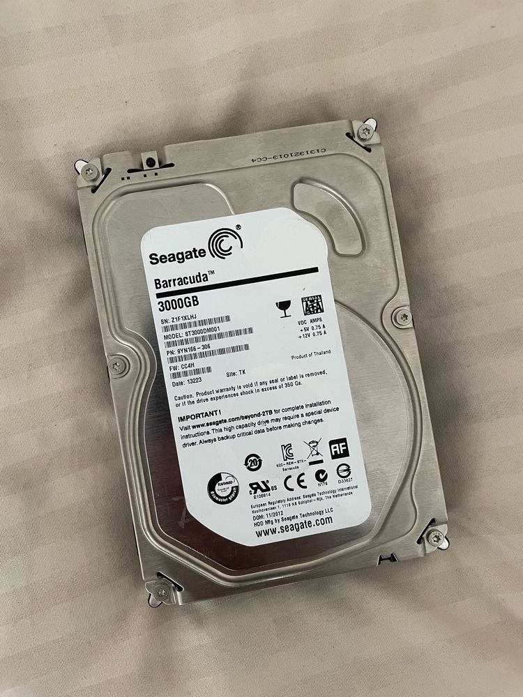 HDD Seagate 3TB під відновлення