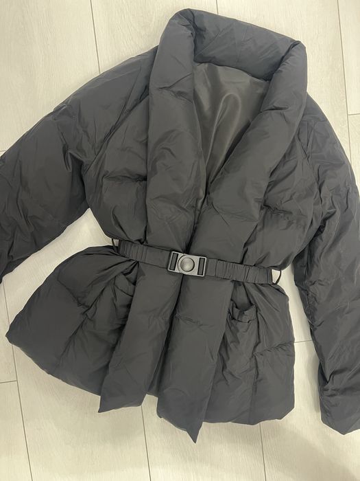 Пуховик пух оверсайс куртка оверсайс кімоно куртка