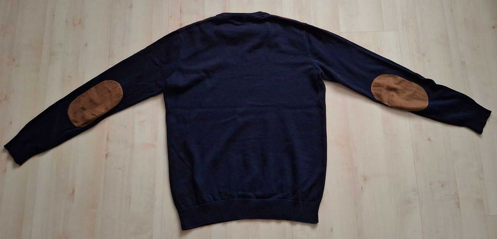 Granatowy sweter męski rozm M primark