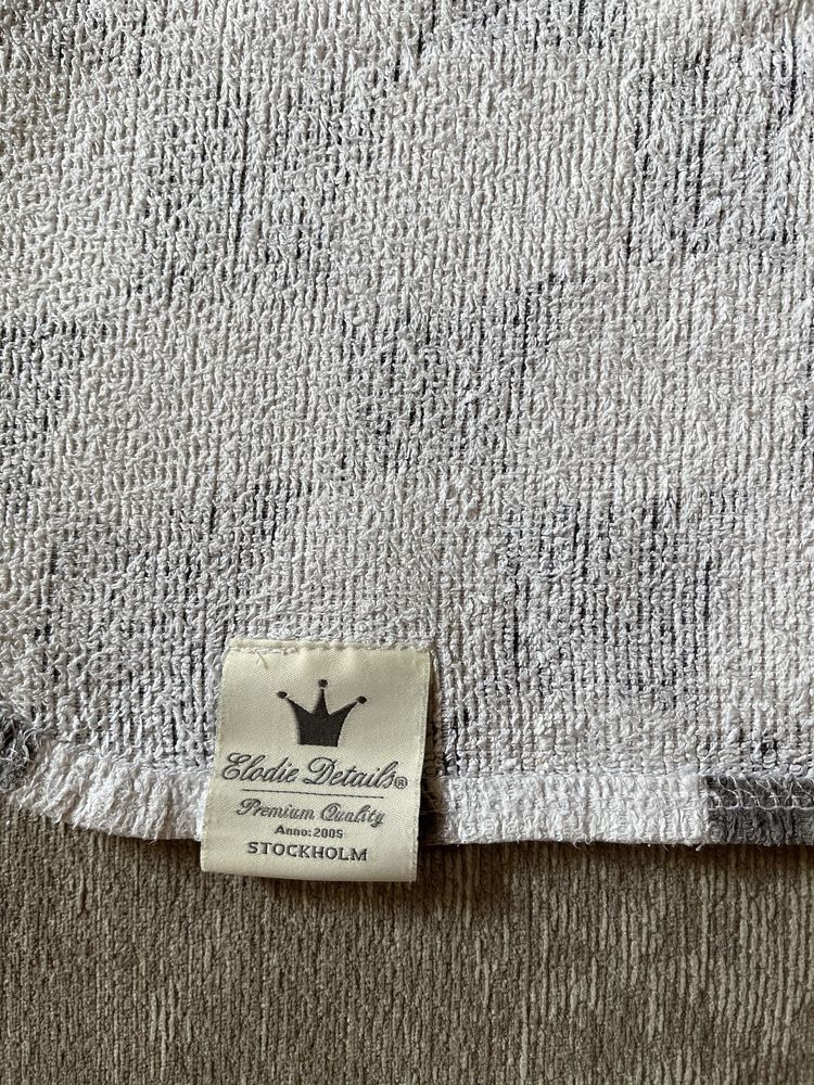 Ręcznik z kapturem w romby marki Elodie Details