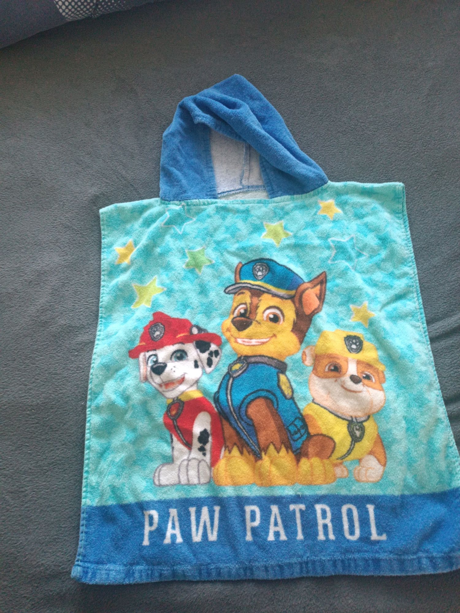 Ręcznik z kapturem psi patrol plażowy