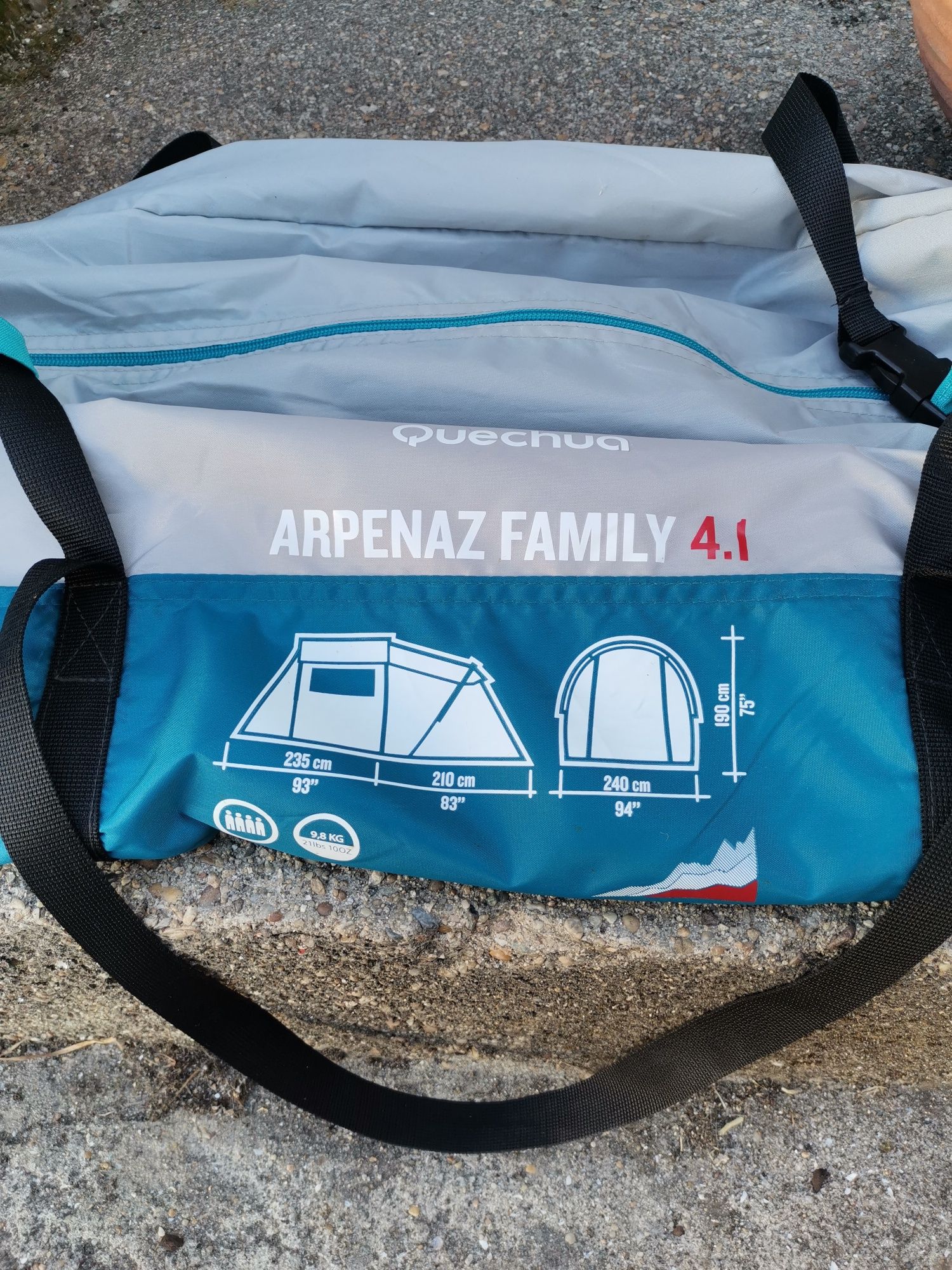 Tenda Campismo Arpenaz Family 4.1