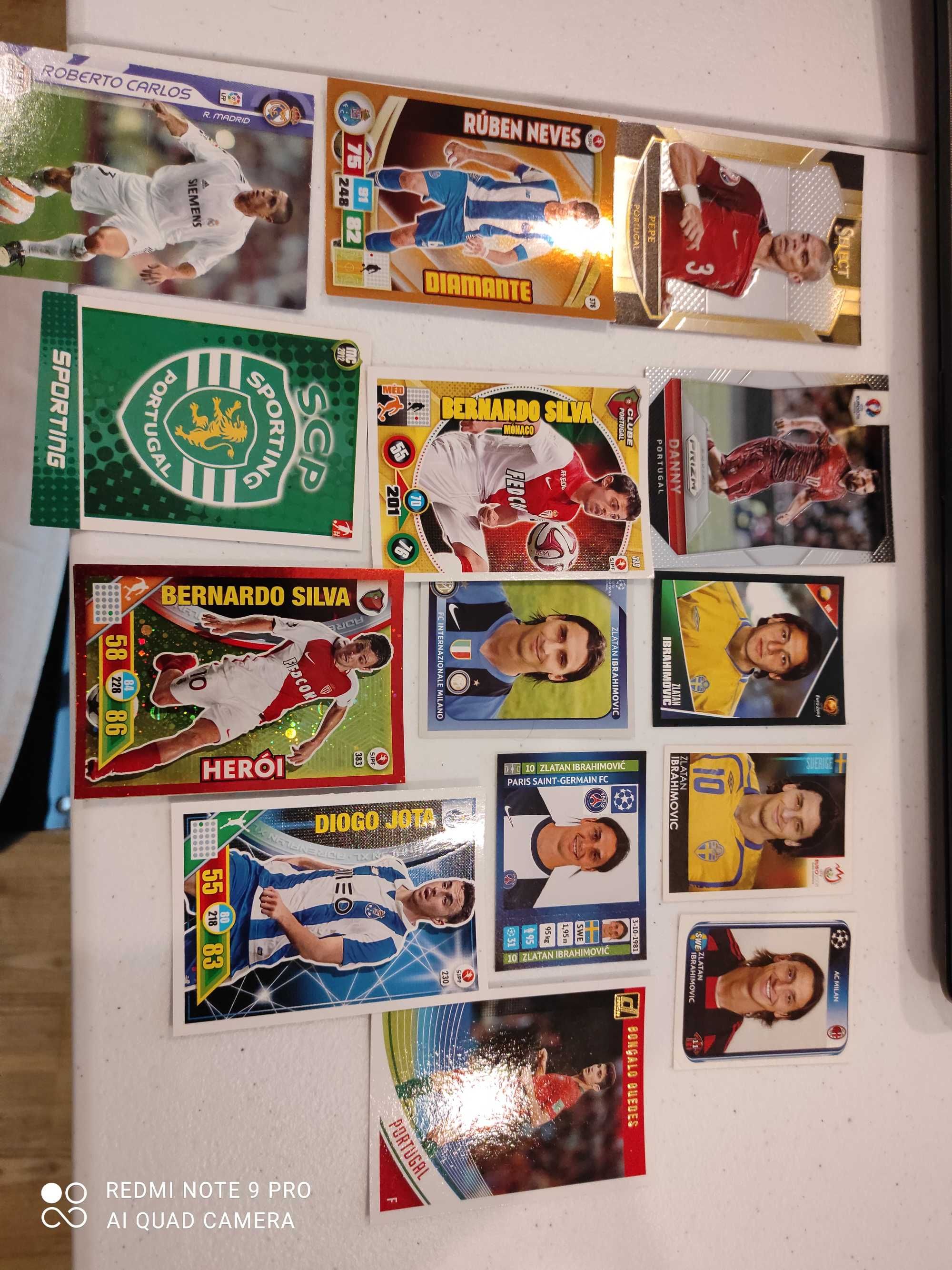 Cards e cromos de craques da bola 2