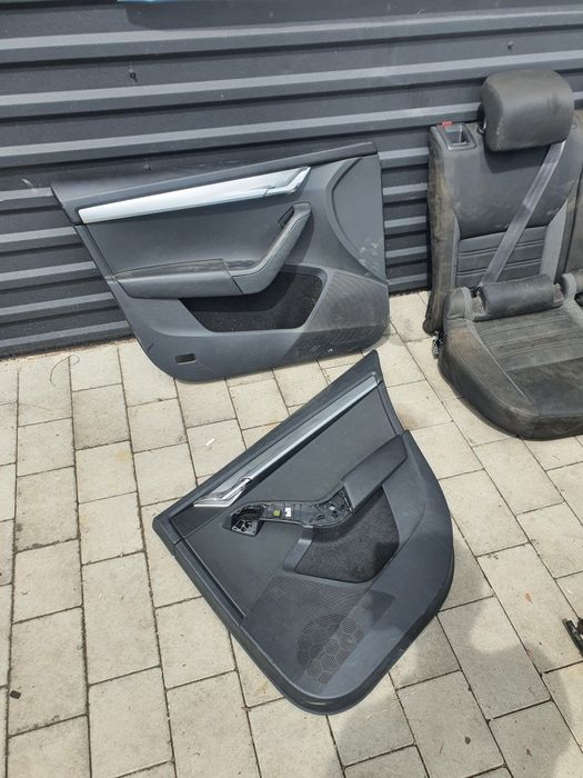 Салон skoda Octavia a7 сидіння, карти шкода а7