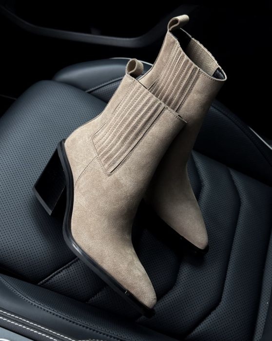 Козаки ковбойки натуральна замша | шкіра