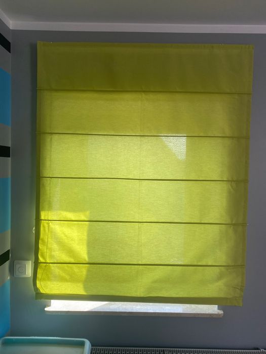 Roleta rzymska,kolor limonka