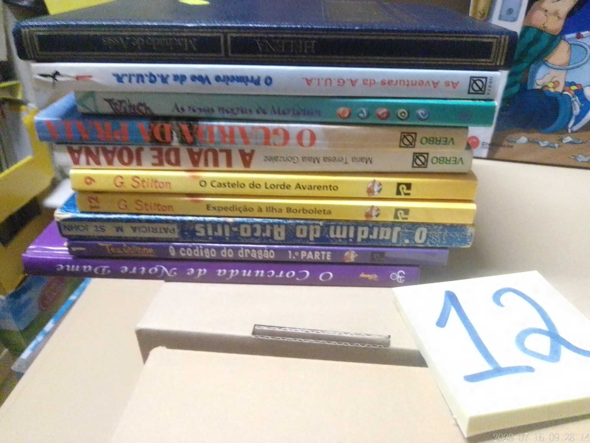 LOTE 12 - LIVROS Diversos - Vendidos INDIVIDUALMENTE - Vários Preços