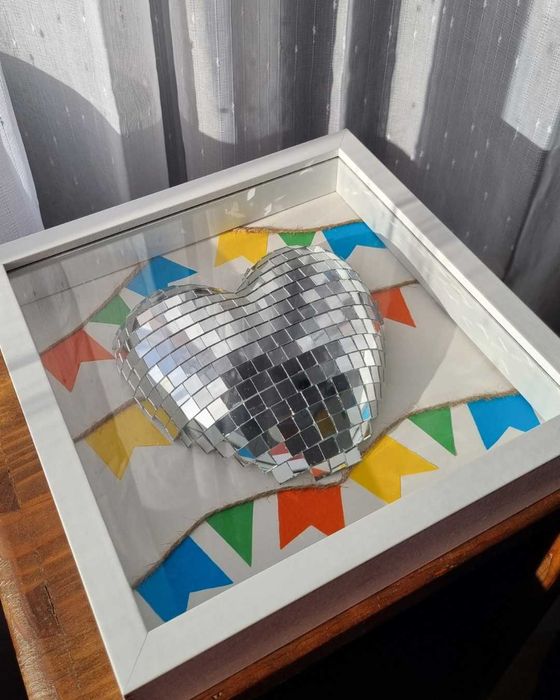 Quadro Cuore in Festa