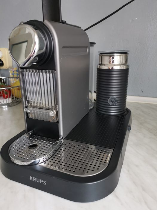 Krups nespresso czarno - szary
