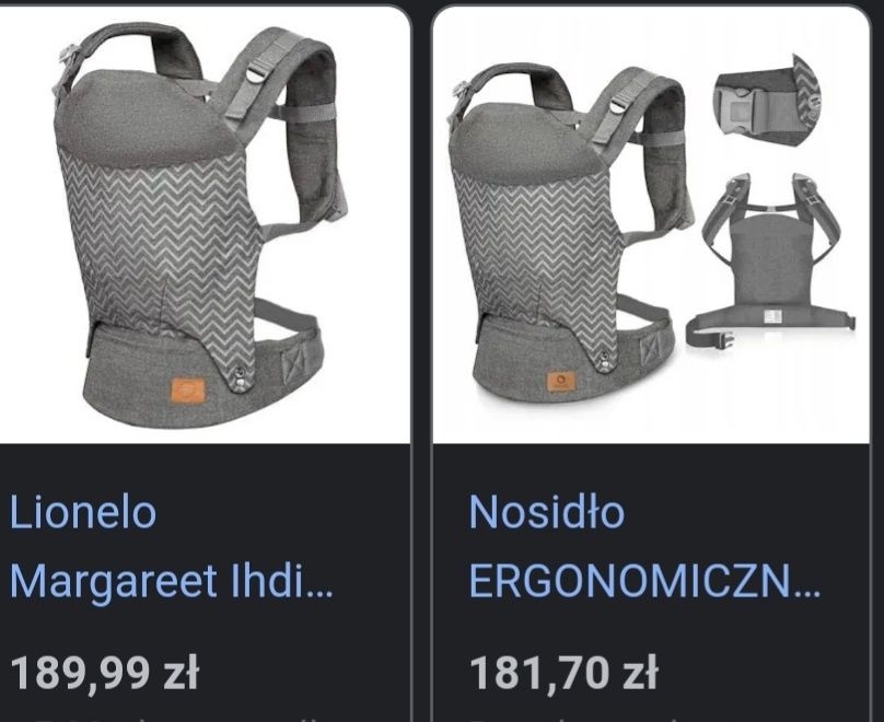 Nosidełko 20kg dziecko