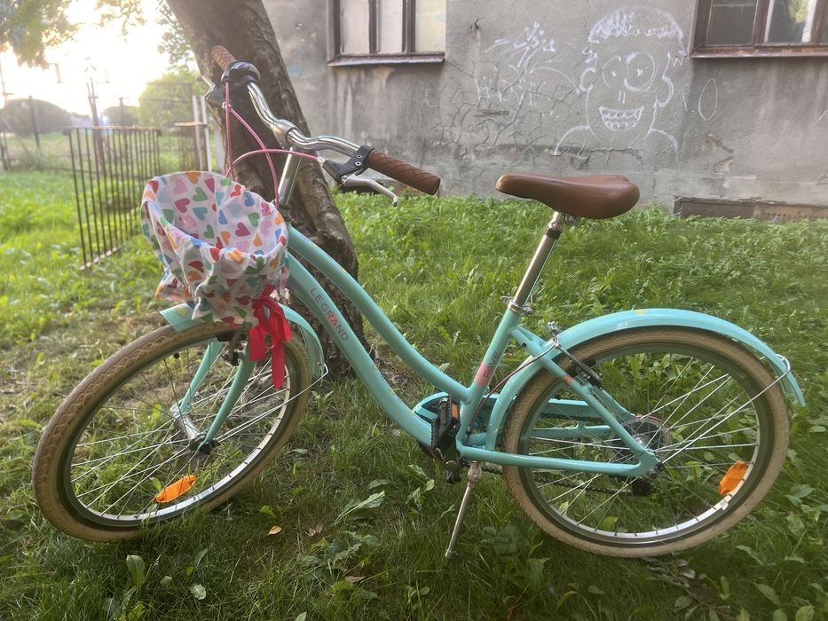 Rower miejski LeGrand dla dziewczynki 24”