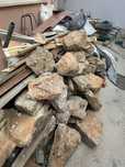 Conjunto de pedras para jardim