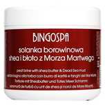 BingoSpa Solanka borowinowa z błotem z Morza Martwego masłem Shea 600g