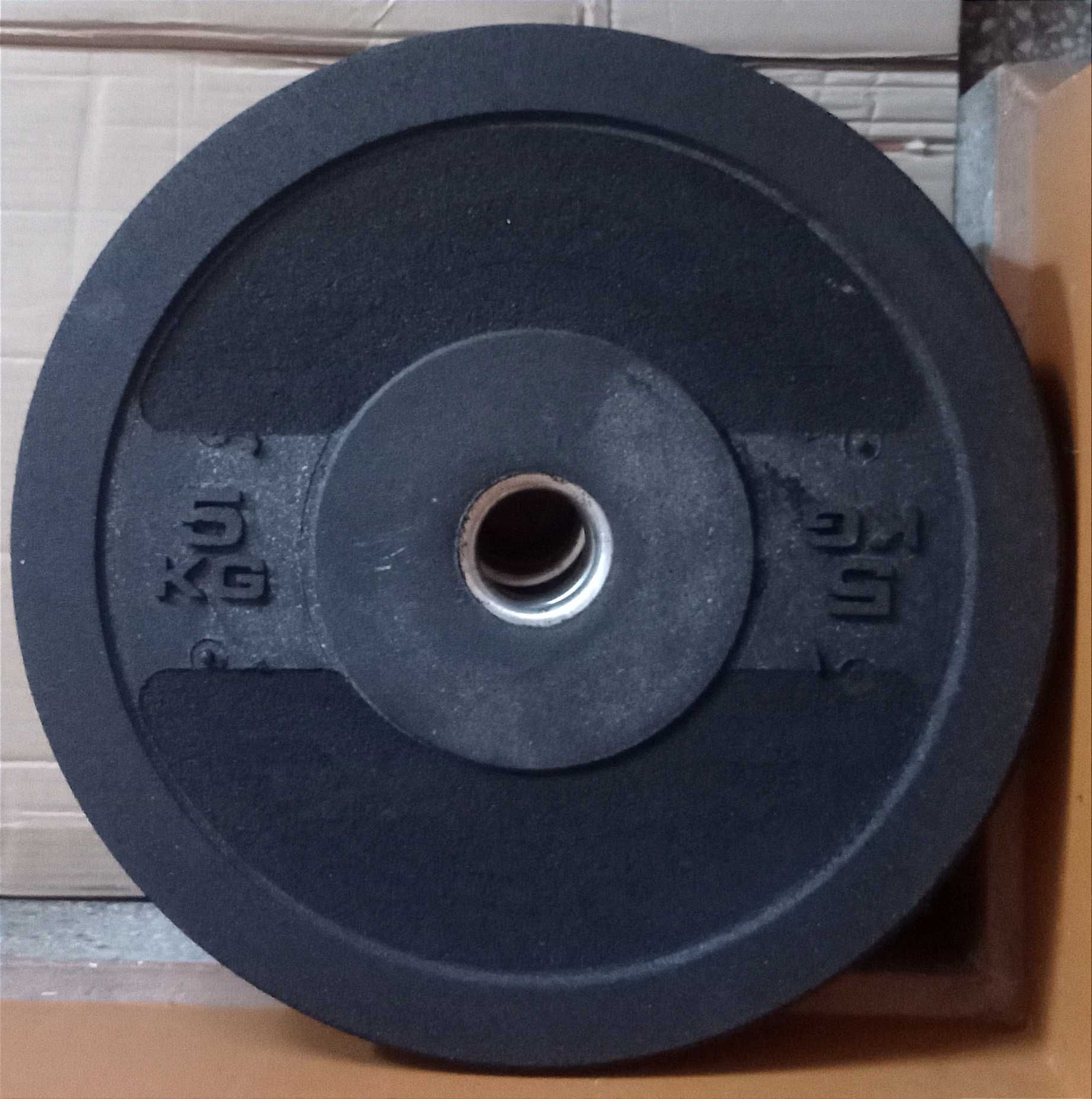 Zestaw 100 KG obciązenia BUMPER olipijskie 51mm