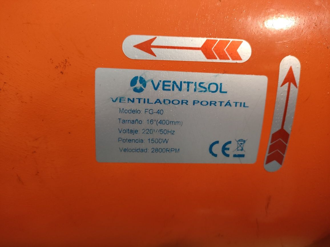 Wentylator, dmuchawa, Ventisol FG 40