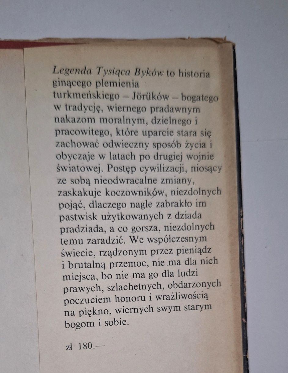 Legenda Tysiąca Byków, Yasar Kemal