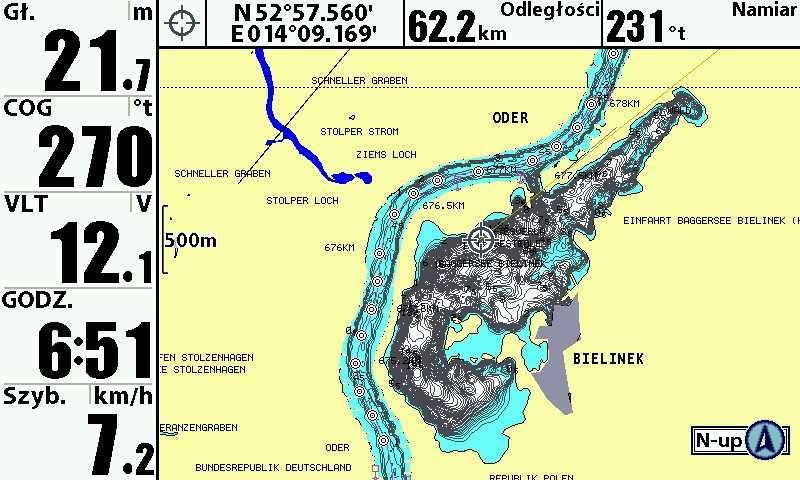 Używana Mapa Polski / Bałtyk południowy Navionics+ NAEU081R