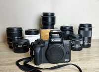 Zestaw Canon EOS m50 mark II + dużo dodatków