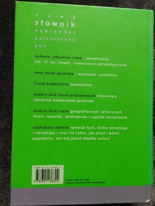 Słownik poprawnej polszczyzny  pwn