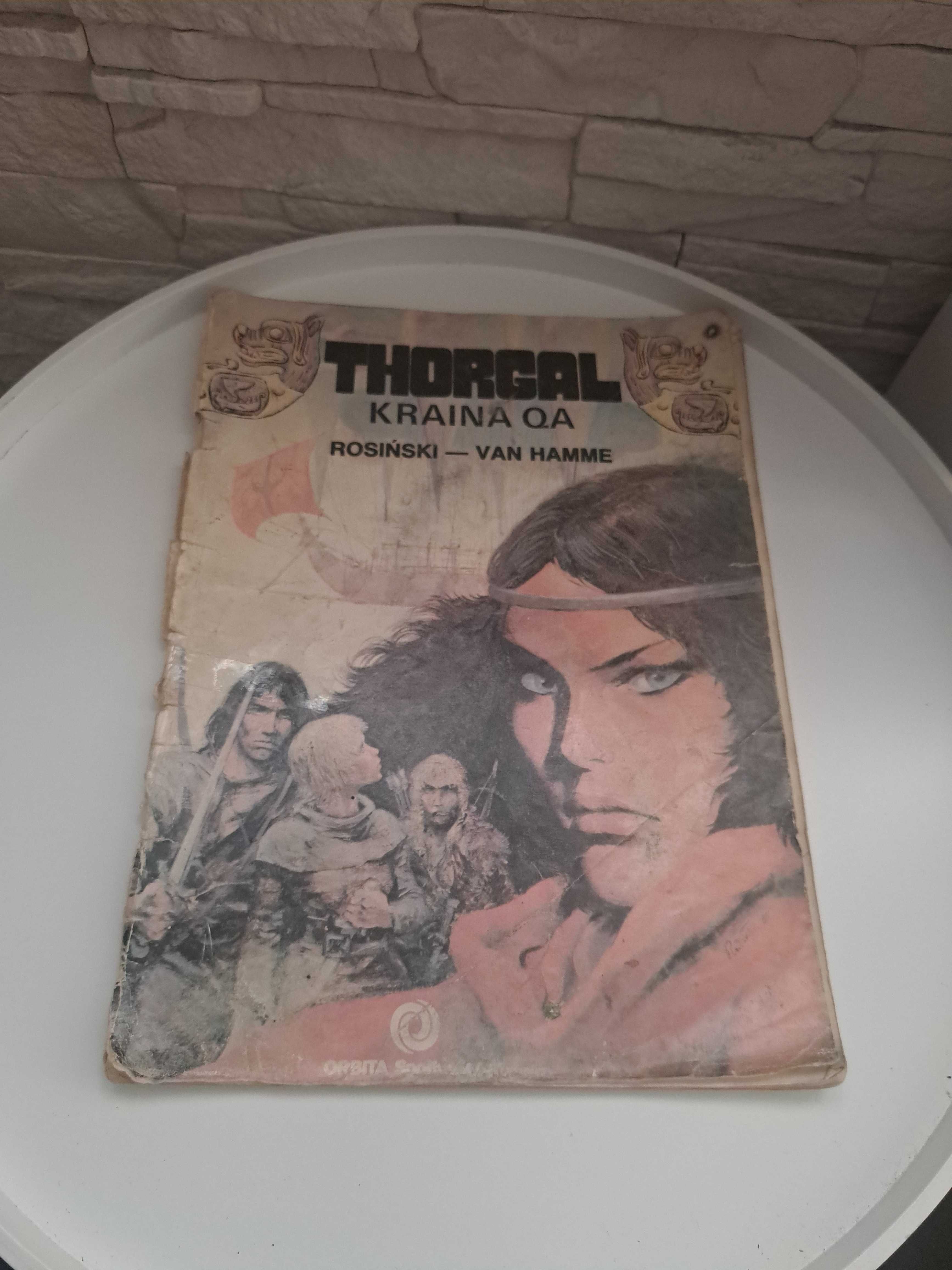 Thorgal kraina QA komiks wydanie I rok 1989