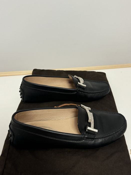 TODS loafers leather size 37