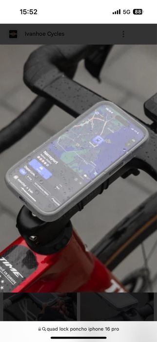 Capa chuva Quad lock Iphone 16 Pro