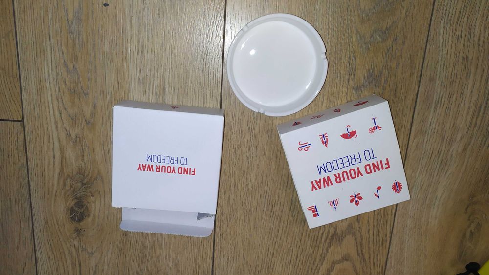 popielniczka z nadrukiem