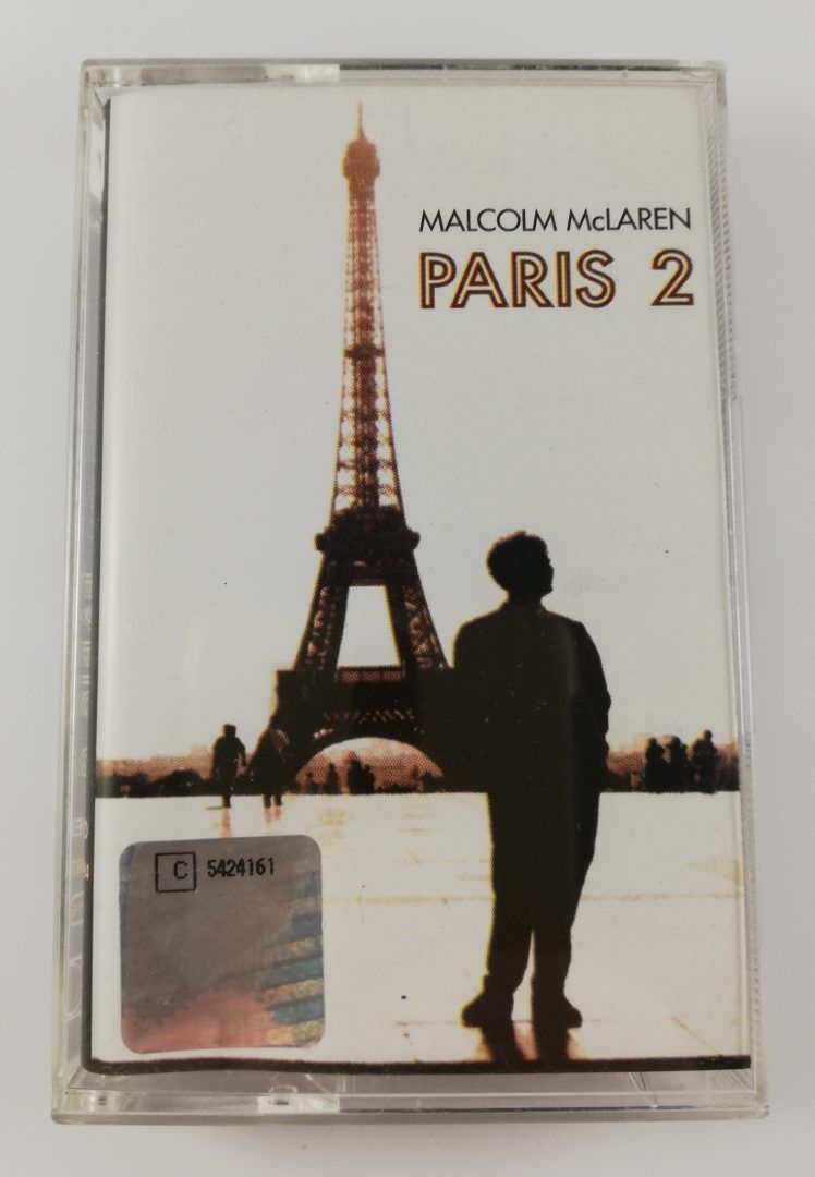 Stara kaseta magnetofonowa kolekcjonerska Paris 2 Malcolm McLaren