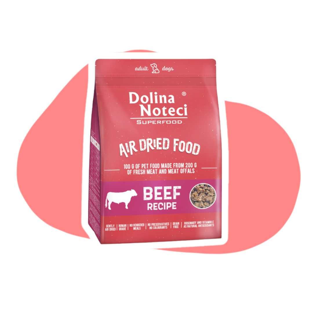 Dolina Noteci Superfood Danie z wołowiny 1kg psy dorosłe