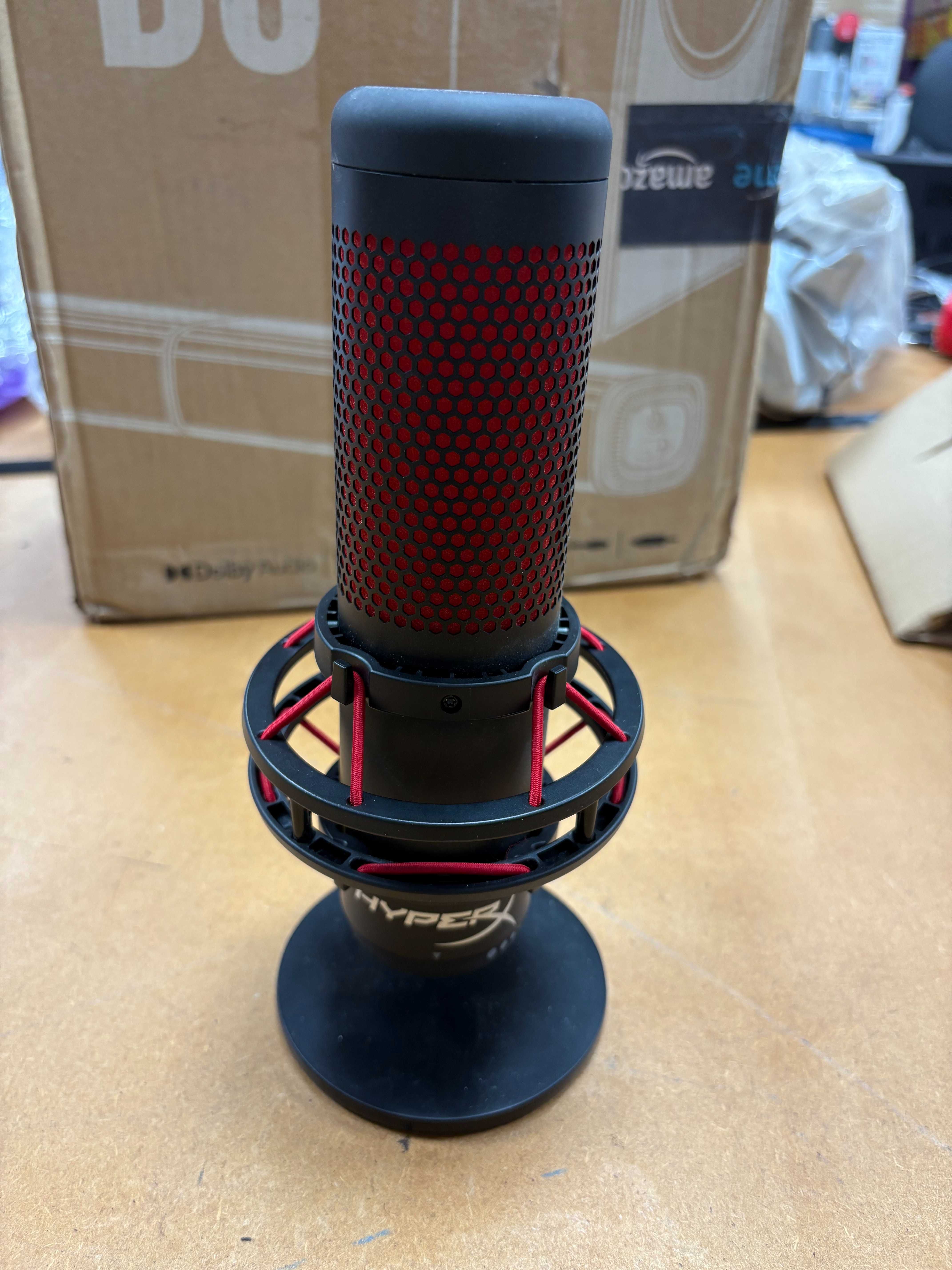 HP HyperX QuadCast mikrofon strumieniowy - USB