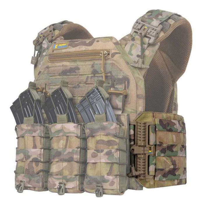 Камербанды с карманами и быстрым сбросом. Размер 15х20см Мультикам 2шт