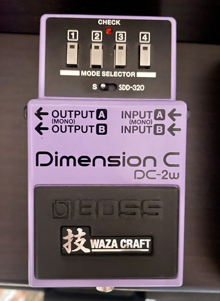 Boss DC 2 Waza craft chorus