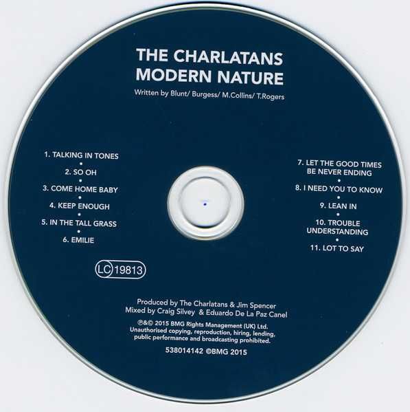 CHARLATANS cd Modern Nature    indie rock folia