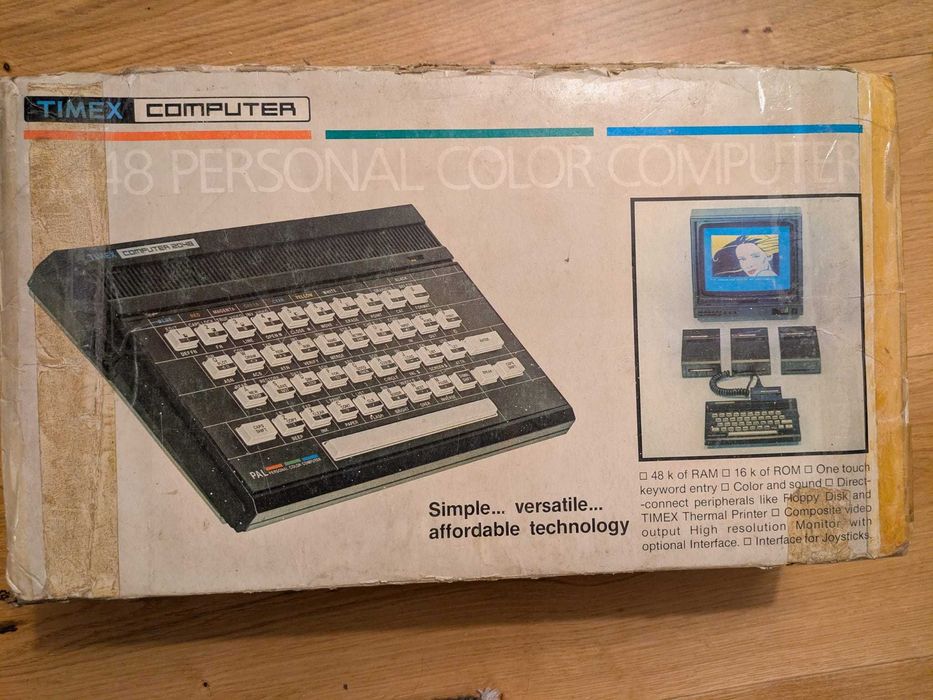 Computador Timex 2048 (tipo ZX Spectrum 48k)