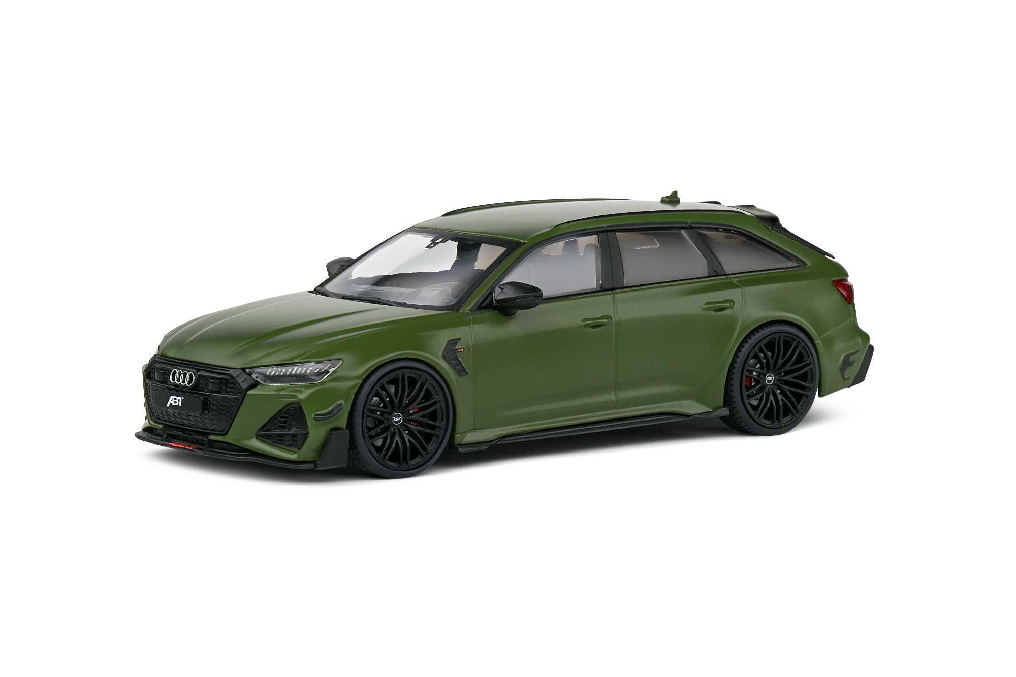 Audi RS6-R (C8) ABT Avant 2022 Olive Green Solido 1:43