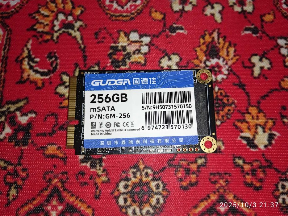 Як новий - SSD mSATA 256GB