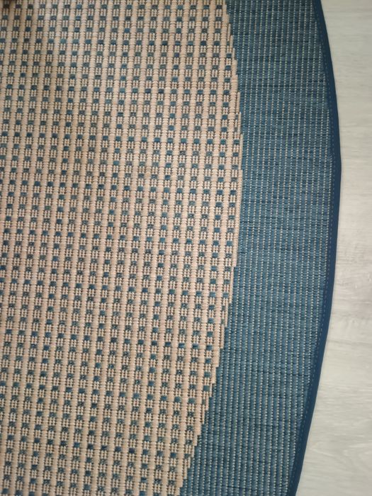 Dywan 240cm, okrągły, płaskotkany