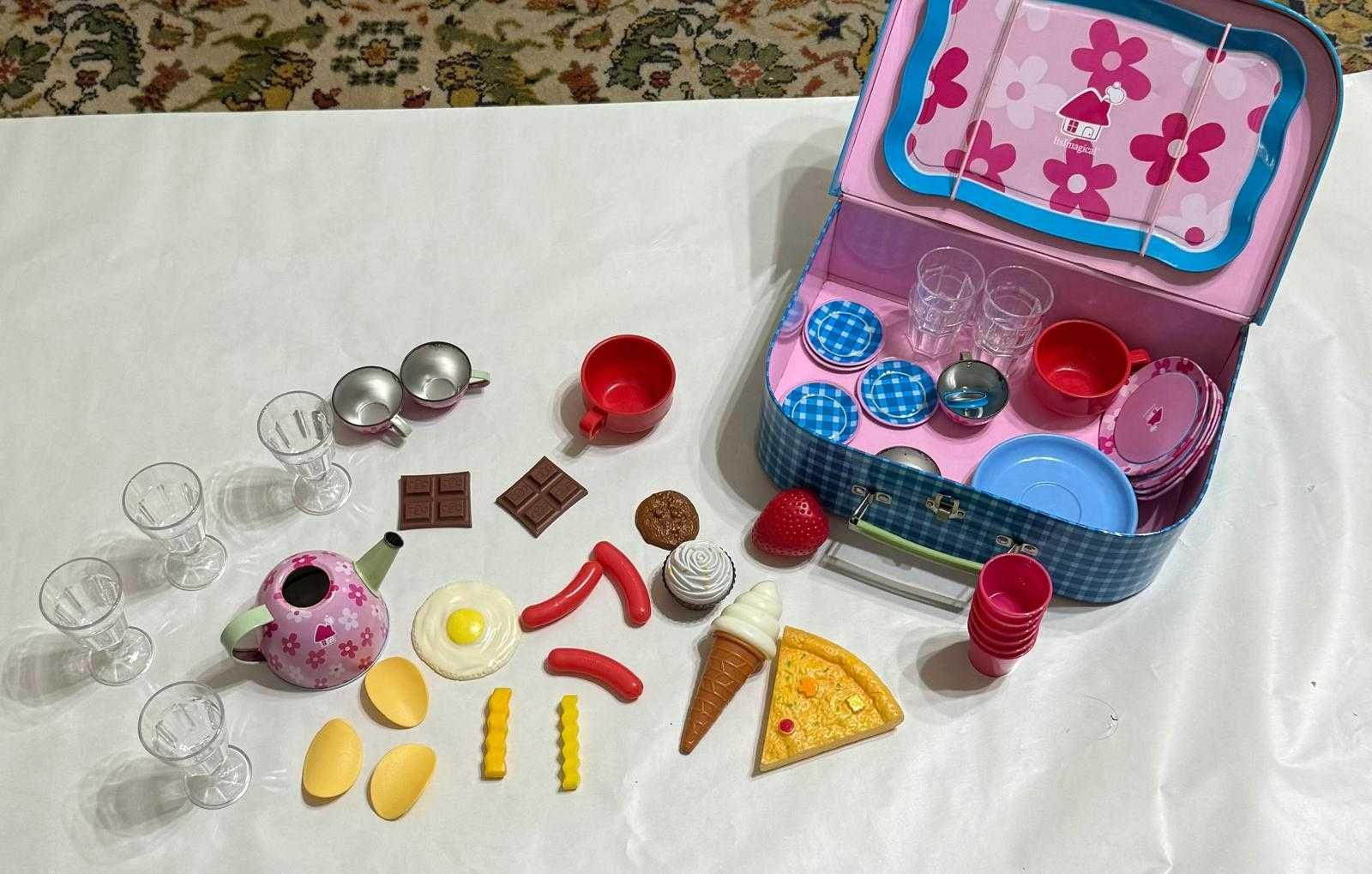 Conjunto de Mala de chá/Piquenique infantil