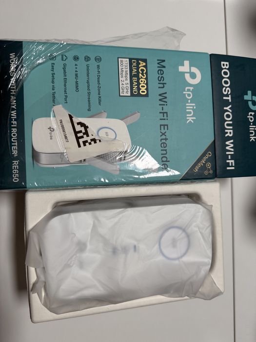 Підсилювач TP-Link Mesh Wi-Fi Extender AC2600