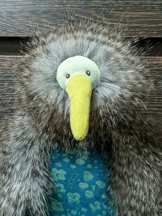 Мягкая игрушка Moulin Roty Le Bazar  птица киви, птичка, Франция