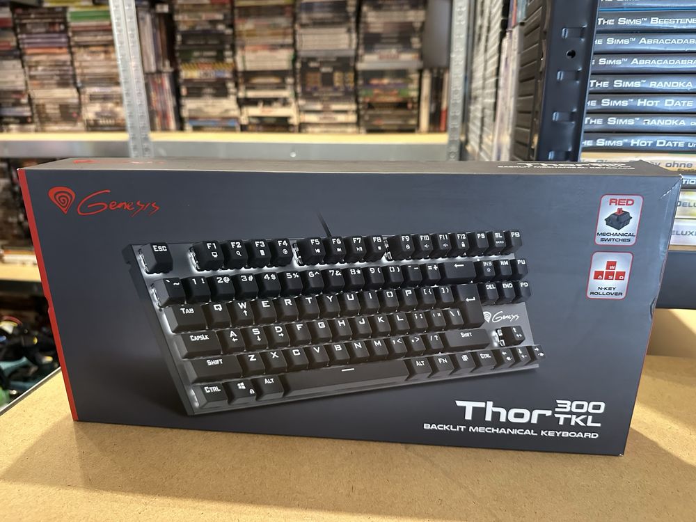 Ogłoszenie Prywatne: Klawiatura Mechaniczna Genesis THOR 300 TKL RGB