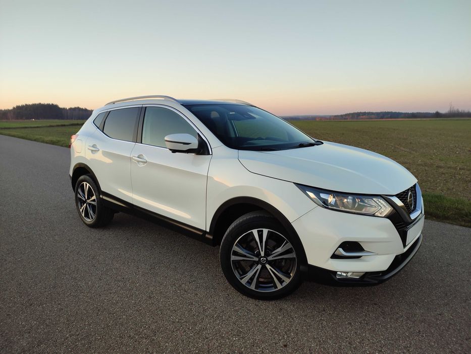 Nissan QASHQAI*1,3DIG-T**Kamera 360*Panorama*LEDY*Navi*Biała perła*