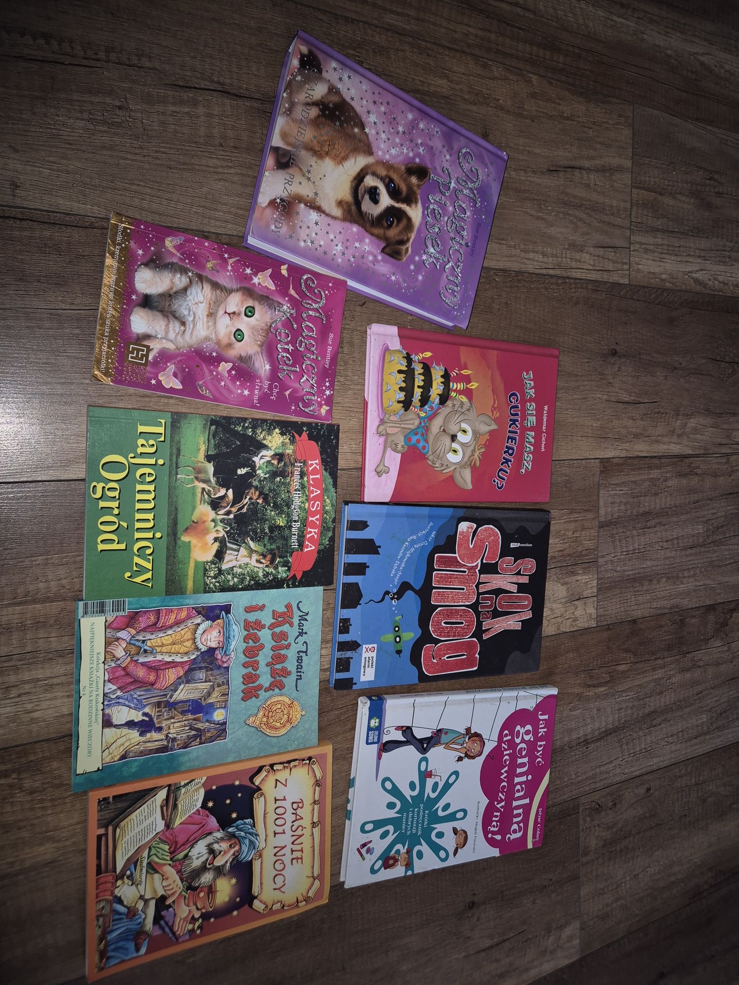 Ksiazki  jak byc genislna dziewczyna magiczny kotek magiczny piesek i
