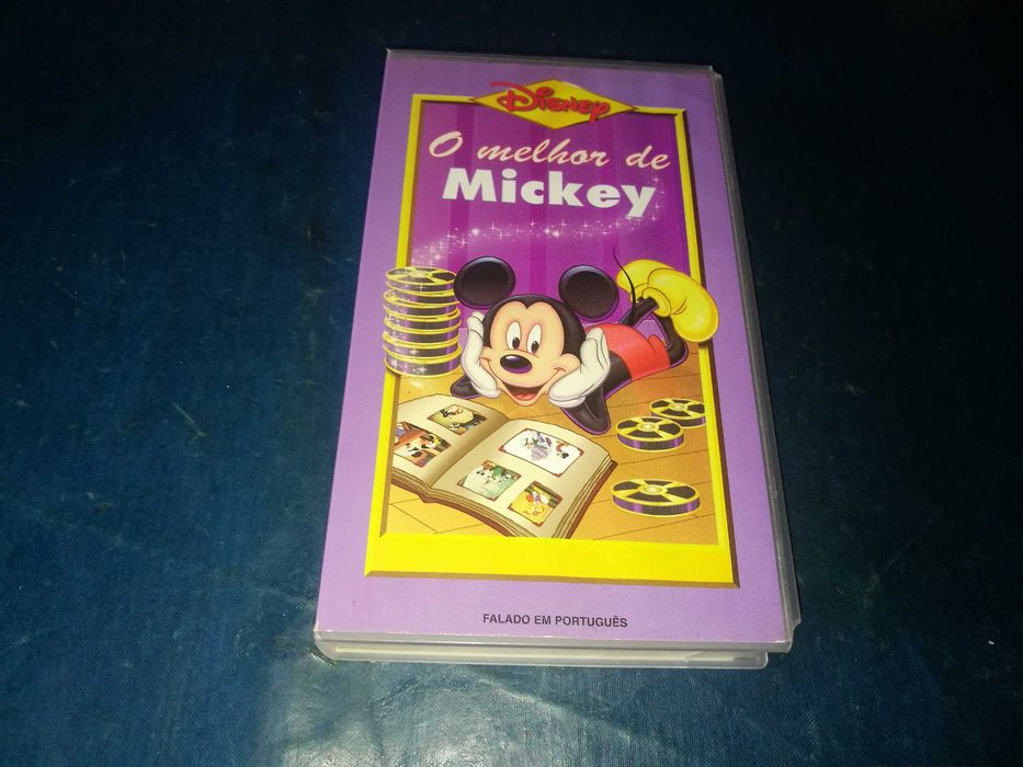 O MELHOR DE MICKEY (Walt Disney) VHS (áudio Português)