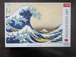 Puzzle Trefl Hokusai Katsushika 1000