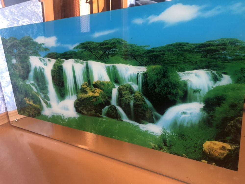 Картина водопад 90х49см