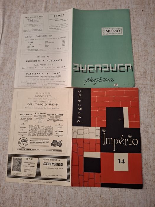 Programas  vintage cinema antonio vilar brigiitte bardot antonio vilar