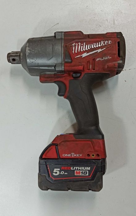 Klucz udarowy MILWAUKEE M18 ONEFHIWF34 + aku 5AH, ładowarka  Raków