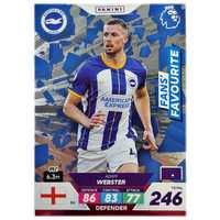 Karta Panini 64 Premier League 2023 Plus Adam Webster