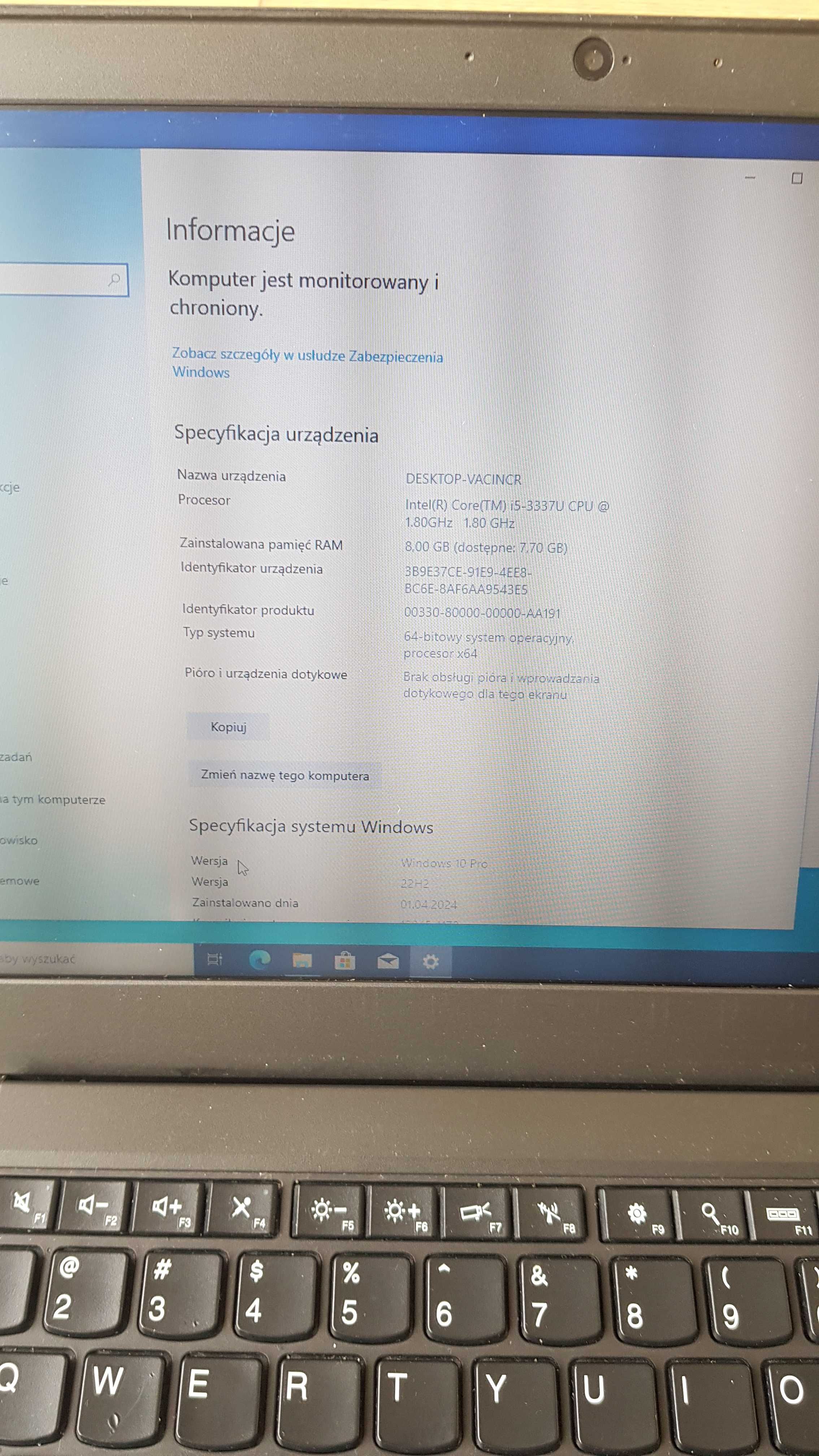 Lenovo T431s i5 8GB RAM 120GB SSD